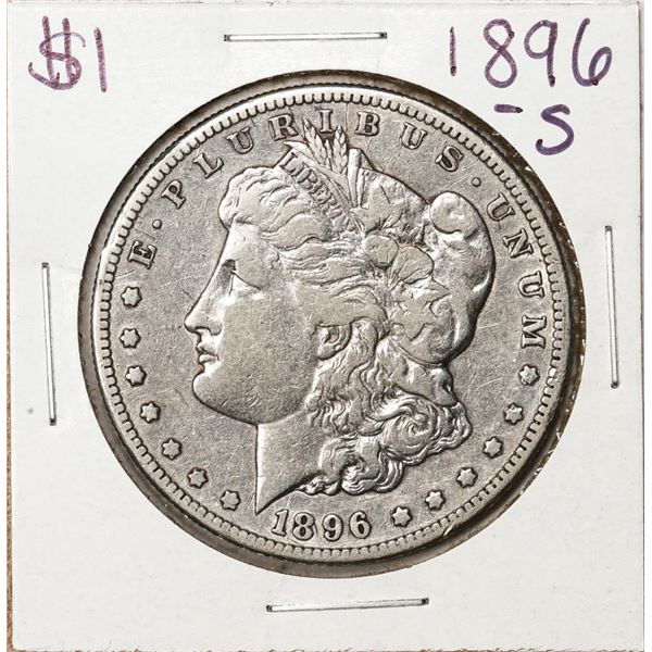 1896-S $1 Morgan Silver Dollar Coin