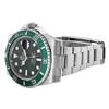 Image 4 : Rolex Mens Stainless Steel "Hulk" Submariner Wristwatch With Rolex Box And Card