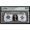 Image 1 : 1923 $1 Horse Blanket Silver Certificate Note Fr.237 PMG Choice Uncirculated 64EPQ