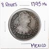 Image 1 : 1795 Mo Mexico 8 Reales Silver Coin