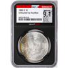 Image 1 : 1883-O $1 Morgan Silver Dollar Coin NGCX Mint State 9.1 VaultBox Great Toning