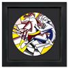 Image 1 : Roy Lichtenstein (1923-1997) "The Red Horseman" Framed Limoges Porcelain Plate