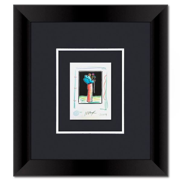 Peter Max Original Mixed Media on Paper