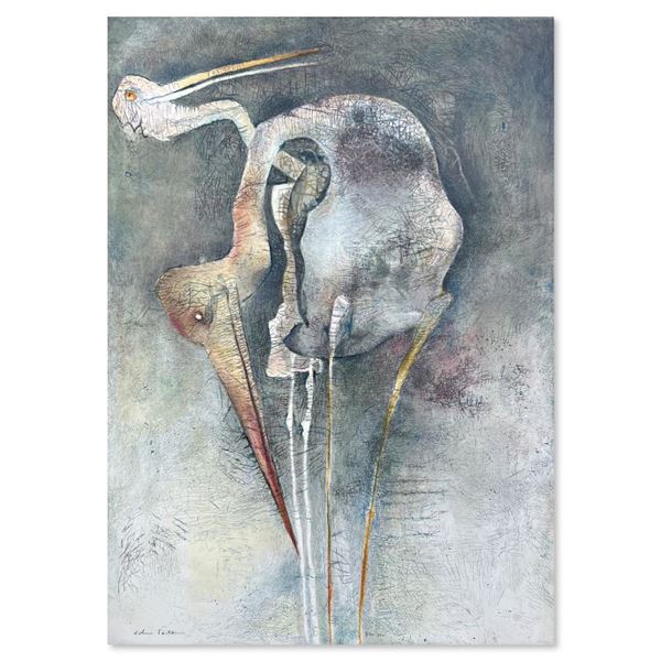 Edwin Salomon Limited Edition Serigraph On Paper