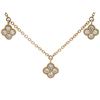 Image 1 : 14KT Yellow Gold 0.51 ctw Diamond Necklace