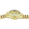 Image 5 : Rolex Ladies 18KT Yellow Gold Champagne Index President Wristwatch With Rolex Box