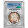 Image 2 : 1881-S $1 Morgan Silver Dollar Coin PCGS MS63 Great Toning CAC