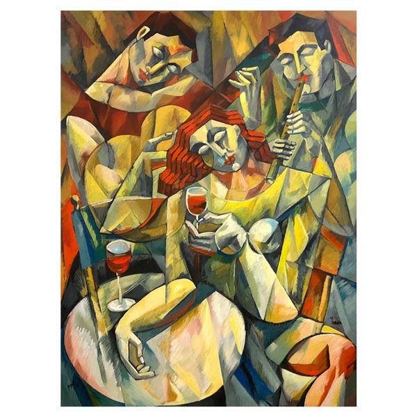 Yuroz  Music in Her Soul  Limited Edition Serigraph on Canvas