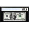 Image 2 : 1996 $100 Federal Reserve Note Partial Offset  Error PCGS Gem Unc 65PPQ Repeater Serial