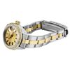 Image 4 : Rolex Ladies Two Tone Champagne Index Diamond Date Wristwatch With Rolex Box