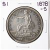 Image 1 : 1878-S $1 Trade Silver Dollar Coin