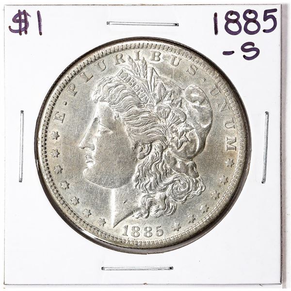 1885-S $1 Morgan Silver Dollar Coin
