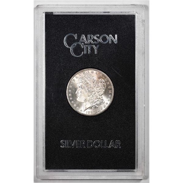 1884-CC $1 Morgan Silver Dollar Coin GSA Hoard Uncirculated