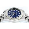 Image 9 : Rolex Ladies Stainless Steel Diamond Datejust Wristwatch