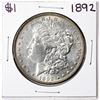 Image 1 : 1892 $1 Morgan Silver Dollar Coin