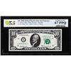 Image 1 : 1969 $10 Federal Reserve STAR Note Fr.2018-L* PCGS Superb Gem Unc 67PPQ Top Pop
