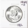 Image 1 : 1949-S Franklin Half Dollar Coin FBL