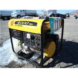 LYNX 4000 WATT PORTABLE GENERATOR, s/n N/A: