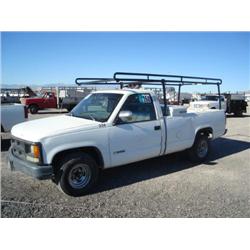 CHEVROLET 1500 PICKUP TRUCK, s/n 1GCDC14Z2PE121388: