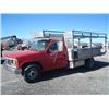 Image 1 : GMC 3500 S/A FLATBED UTILITY TRUCK, s/n 1GDJC34K4LE536848: