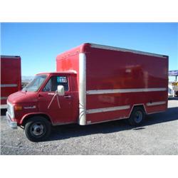 GMC 3500 VANDURA S/A VAN TRUCK, s/n 2GDHG31K6M4506453: