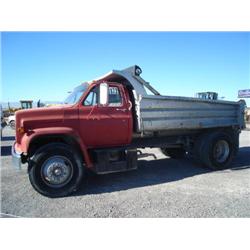 CHEVROLET C70 S/A DUMP TRUCK, s/n 1GBL7D1B6FV208299:
