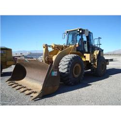 CATERPILLAR 966G WHEEL LOADER, s/n 3SW01207: