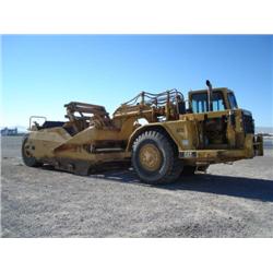 CATERPILLAR 623E SUPER E ELEVATING MOTOR SCRAPER, s/n 6YF00235: