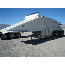 CTS 40ft T/A BELLY DUMP TRAILER, s/n 1C9114023YS770049: