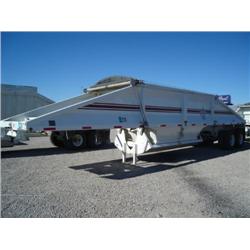 R WAY 4021 T/A 40ft. BOTTOM DUMP TRAILER, s/n 1R9BS40291L168593: