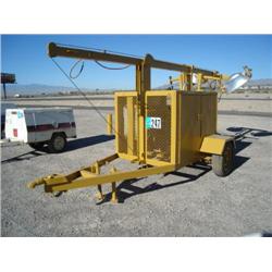 ALLMAND MAXI-LITE PORTABLE LIGHT TOWER, s/n 127384: