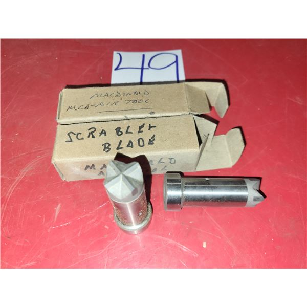 Set of MCA Airtool Scrabler Blade