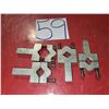 Image 1 : Lot of Aluminum Clamps