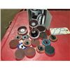Image 1 : Lot of Assorted Disc 2" and Edge Pro 3" with Mandrel