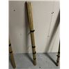 Image 1 : ALU TUBE COULEUR LAITON = ,25 X 36 X ,035 MUR (LOT 24)