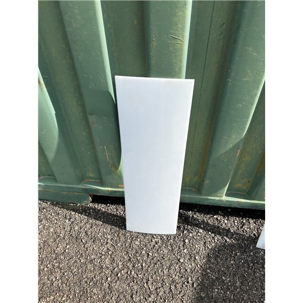 FEUILLE HDPE = 3/16 X 10 X 31