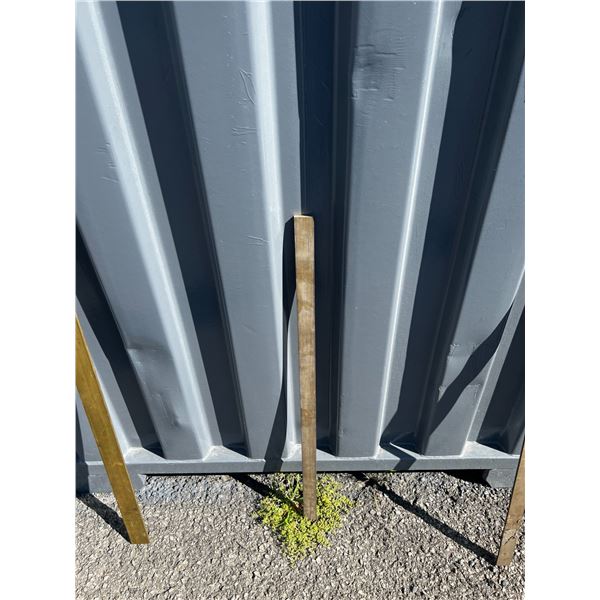 LAITON BARRE PLATE ,25 X 1,5 X 38,5