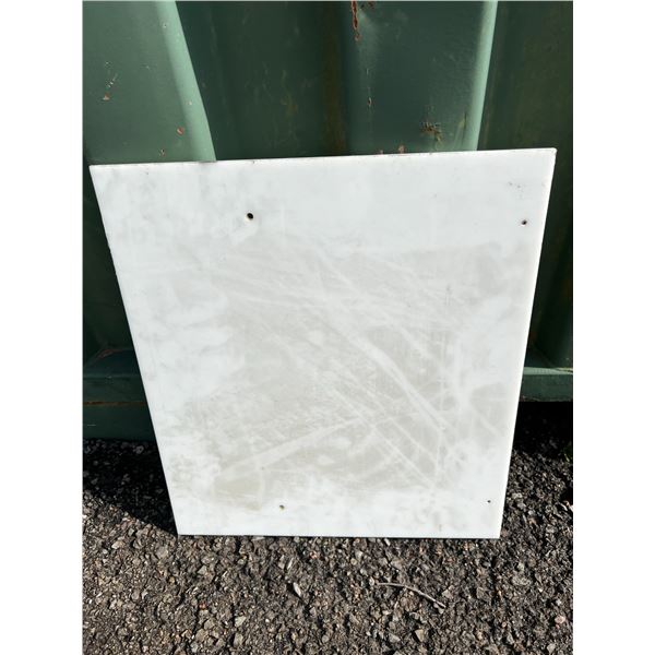 FEUILLE HDPE = 1/4 X 18,5 X 16,5