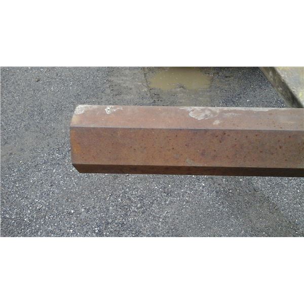 Shaft hexagones 3" × 12"