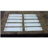 Image 1 : 10 Plaque UHMW 3/8" × 3" × 8 1/2"