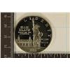 Image 1 : 1986-S US PF SILVER "LIBERTY" $1 IN HARD PLASTIC