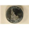 Image 1 : .46 OZ. PROOF STERLING SILVER IDAHO STATE ROUND