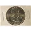Image 1 : 1955 SILVER FRANKLIN HALF DOLLAR BU