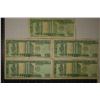 Image 2 : 5-GUATEMALA ONE QUETZAL BILLS: 1-1990, 3-1991 &