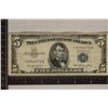 Image 1 : 1953 $5 STAR NOTE SILVER CERT, BLUE CERT