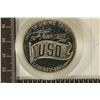 Image 1 : 1991-S US PROOF SILVER "USO" DOLLAR  IN HARD