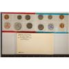 Image 1 : 1968 US MINT SET (UNC) P/D/S (WITH ENVELOPE)