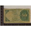 Image 2 : CIRCA 1862 US 50 CENT FRACTIONAL CURRENCY