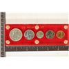 Image 1 : 1956 US SILVER PROOF SET IN HARD PLASTIC CASE