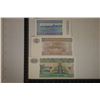 Image 2 : 3-BANK OF MYANMAR CRISP UNC BILLS: 1, 5 AND